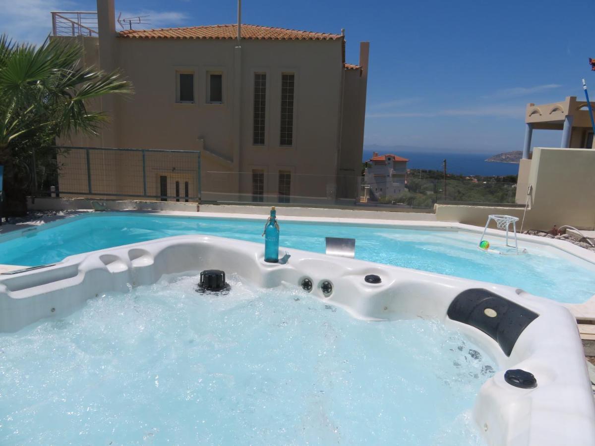 Thimari Sports & Spa With Private Pool And Jacuzzi Sounion Exterior photo